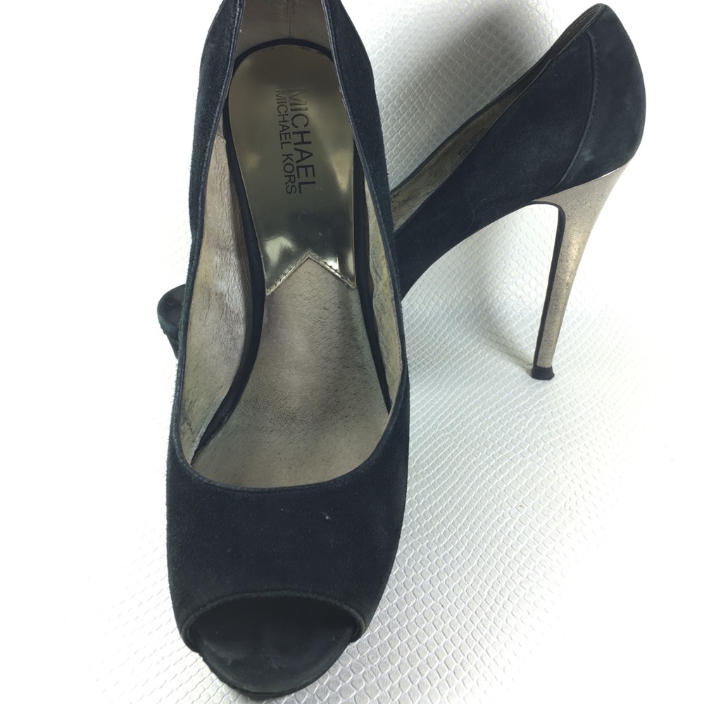 michael kors black stilettos